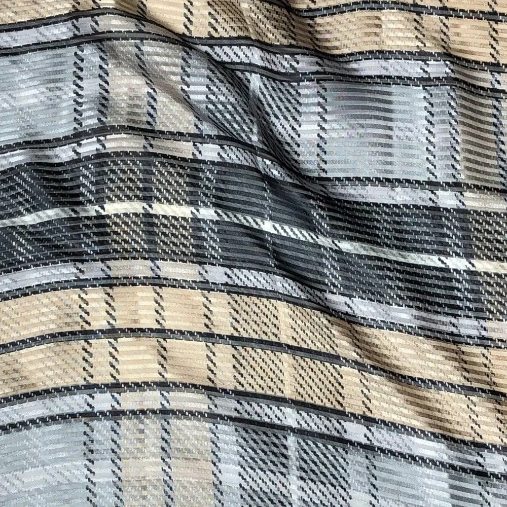 Mixed Pattern Silk Scarf